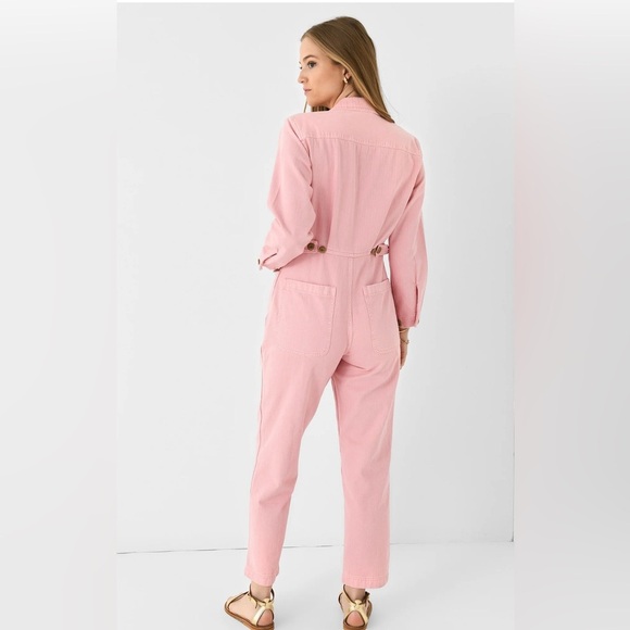 Alex Mill Light Pink Women's Jumpsuit - Picture 2 of 4